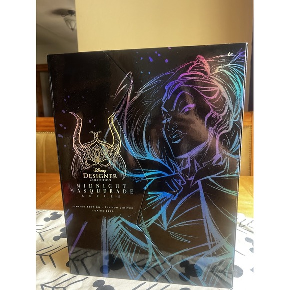 New Disney Maleficent Midnight Masquerade Designer Doll Villains Limited Edition